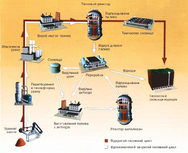 Паливні цикли атомної енергетики 