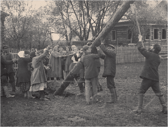 Рис. 14.5. Выполнение плана ГОЭЛРО (Кашира, 1925 г.)