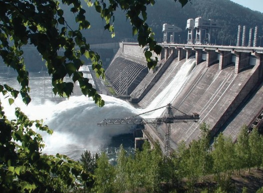 Красноярская ГЭС – первая гидроэлектростанция на реке Енисей